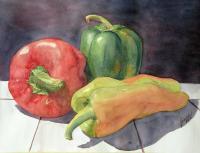 Still Life - Three Amigos - Watercolor